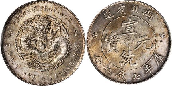 1 Dollar 中华人民共和国 銀 