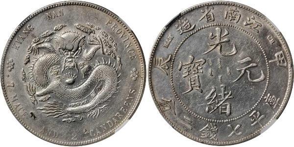 1 Dollar 中华人民共和国 銀 