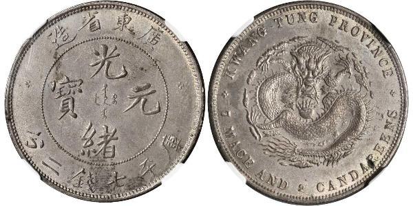 1 Dollar 中华人民共和国 銀 