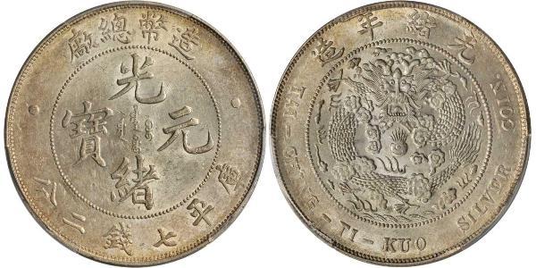 1 Dollar 中华人民共和国 銀 