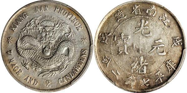 1 Dollar 中华人民共和国 銀 