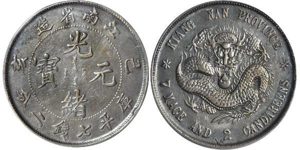 1 Dollar 中华人民共和国 銀 