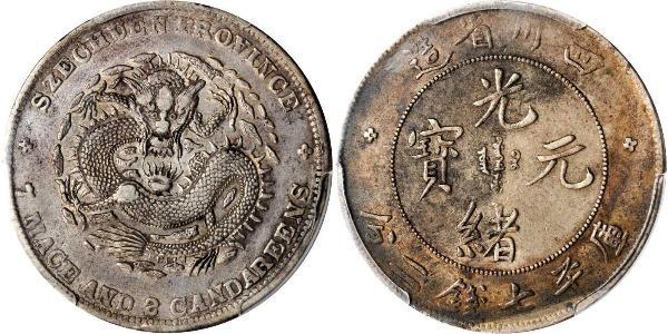 1 Dollar 中华人民共和国 銀 