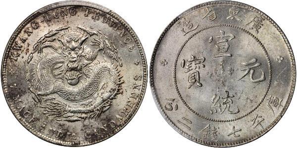 1 Dollar 中华人民共和国 銀 