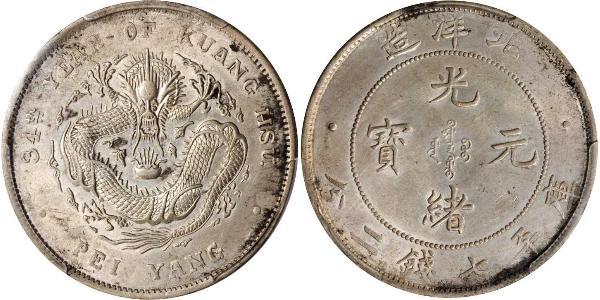 1 Dollar 中华人民共和国 銀 