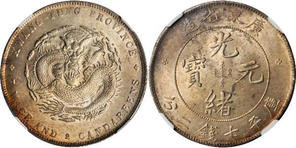 1 Dollar 中华人民共和国 銀 