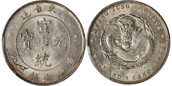 1 Dollar 中华人民共和国 銀 