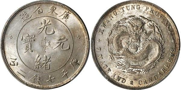 1 Dollar 中华人民共和国 銀 