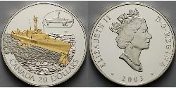 1 Dollar 加拿大 銀 伊丽莎白二世 (1926-2022)