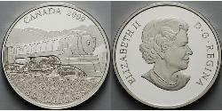 1 Dollar 加拿大 銀 伊丽莎白二世 (1926-2022)