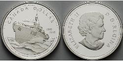 1 Dollar 加拿大 銀 伊丽莎白二世 (1926-2022)