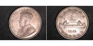 1 Dollar 加拿大 銀 乔治五世  (1865-1936)