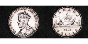1 Dollar 加拿大 銀 乔治五世  (1865-1936)