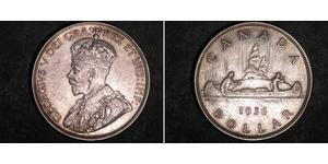 1 Dollar 加拿大 銀 乔治五世  (1865-1936)