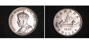 1 Dollar 加拿大 銀 乔治五世  (1865-1936)