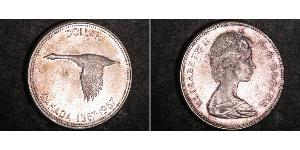 1 Dollar 加拿大 銀 伊丽莎白二世 (1926-2022)