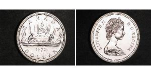 1 Dollar 加拿大 銀 伊丽莎白二世 (1926-2022)