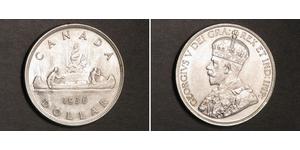 1 Dollar 加拿大 銀 乔治五世  (1865-1936)