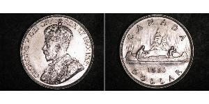 1 Dollar 加拿大 銀 乔治五世  (1865-1936)