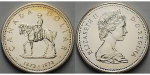 1 Dollar 加拿大 銀 伊丽莎白二世 (1926-2022)