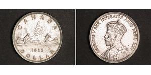 1 Dollar 加拿大 銀 乔治五世  (1865-1936)