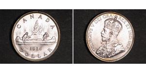 1 Dollar 加拿大 銀 乔治五世  (1865-1936)