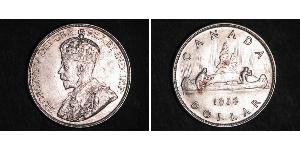 1 Dollar 加拿大 銀 乔治五世  (1865-1936)