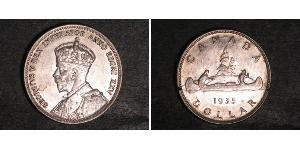 1 Dollar 加拿大 銀 乔治五世  (1865-1936)