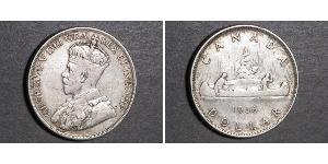 1 Dollar 加拿大 銀 乔治五世  (1865-1936)