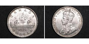 1 Dollar 加拿大 銀 乔治五世  (1865-1936)