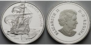 1 Dollar 加拿大 銀 伊丽莎白二世 (1926-2022)