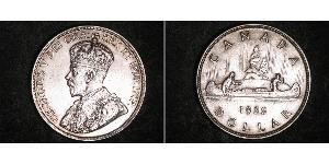 1 Dollar 加拿大 銀 乔治五世  (1865-1936)