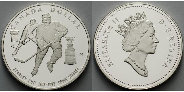 1 Dollar 加拿大 銀 伊丽莎白二世 (1926-2022)