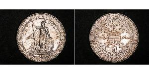 1 Dollar 大英帝国 / 香港 銀 
