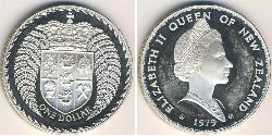 1 Dollar 新西兰 銀 