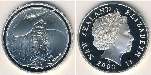 1 Dollar 新西兰 銀 