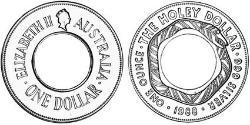 1 Dollar 澳大利亚 銀 
