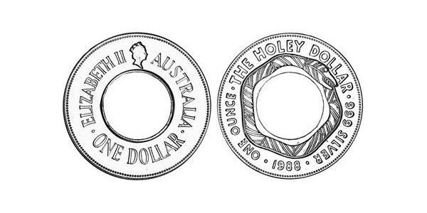 1 Dollar 澳大利亚 銀 伊丽莎白二世 (1926-2022)
