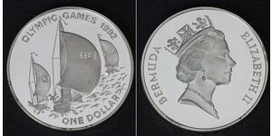 1 Dollar 百慕大 銀 