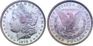 1 Dollar 美利堅合眾國 (1776 - ) 銀 