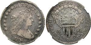 1 Dollar 美利堅合眾國 (1776 - ) 銀 Anne Willing Bingham (1764-1801)