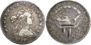 1 Dollar 美利堅合眾國 (1776 - ) 銀 Anne Willing Bingham (1764-1801)