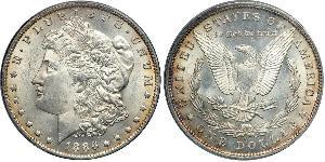 1 Dollar 美利堅合眾國 (1776 - ) 銀 
