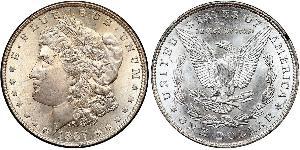 1 Dollar 美利堅合眾國 (1776 - ) 銀 