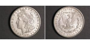 1 Dollar 美利堅合眾國 (1776 - ) 銀 