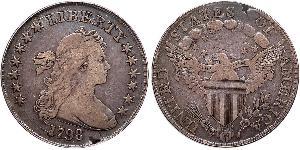 1 Dollar 美利堅合眾國 (1776 - ) 銀 Anne Willing Bingham (1764-1801)