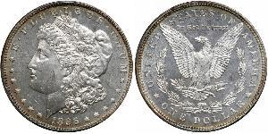 1 Dollar 美利堅合眾國 (1776 - ) 銀 
