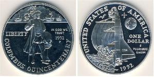 1 Dollar 美利堅合眾國 (1776 - ) 銀 