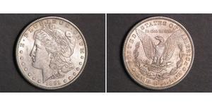 1 Dollar 美利堅合眾國 (1776 - ) 銀 