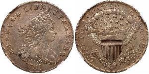 1 Dollar 美利堅合眾國 (1776 - ) 銀 Anne Willing Bingham (1764-1801)